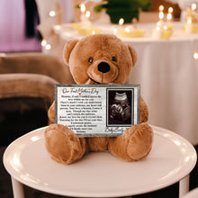 Load image into Gallery viewer, First Mother's Day Teddy Bear with 10x6 Sign- PERSONALIZED - PRICE INCLUDES FREE SHIPPING