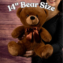 Load image into Gallery viewer, First Mother's Day Teddy Bear with 10x6 Sign- PERSONALIZED - PRICE INCLUDES FREE SHIPPING