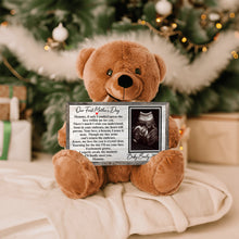Load image into Gallery viewer, First Mother's Day Teddy Bear with 10x6 Sign- PERSONALIZED - PRICE INCLUDES FREE SHIPPING