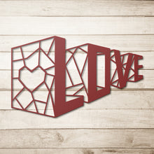 Load image into Gallery viewer, 3D Love Metal Wall Art Décor