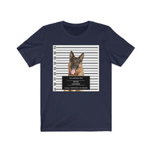 Load image into Gallery viewer, Personalized Pet Crime Mugshot - T-Shirt