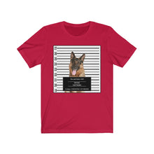 Load image into Gallery viewer, Personalized Pet Crime Mugshot - T-Shirt