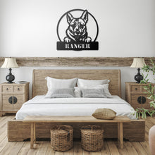 Load image into Gallery viewer, Australian Shepherd-Heeler Metal Wall Art
