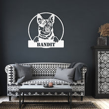 Load image into Gallery viewer, Australian Shepherd Metal Wall Art