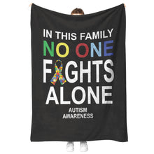 Load image into Gallery viewer, Autism Awareness Blanket