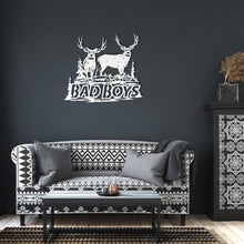 Load image into Gallery viewer, Bad Boys Two Buck Deer Metal Wall Art