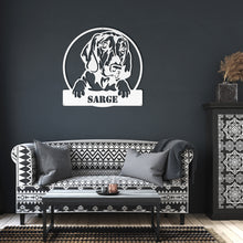 Load image into Gallery viewer, Bloodhound Metal Wall Art