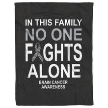 Load image into Gallery viewer, Brain Cancer Awareness Blanket