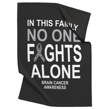 Load image into Gallery viewer, Brain Cancer Awareness Blanket