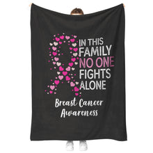 Load image into Gallery viewer, Breast Cancer Awareness Blanket