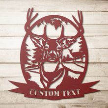 Load image into Gallery viewer, Buck Deer Metal Wall Art