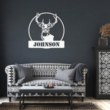Load image into Gallery viewer, Buck Mule Deer Metal Wall Art