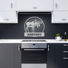Load image into Gallery viewer, Bull Moose Metal Wall Art