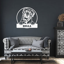 Load image into Gallery viewer, Bullmastiff Metal Wall Art