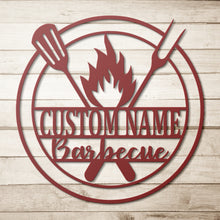 Load image into Gallery viewer, Grilling Metal Wall Art