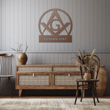 Load image into Gallery viewer, Free Mason Metal Wall Art