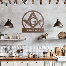 Load image into Gallery viewer, Free Mason Metal Wall Art