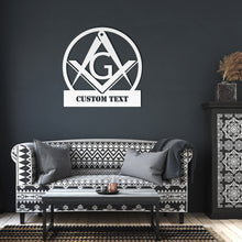 Load image into Gallery viewer, Free Mason Metal Wall Art