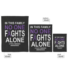 Load image into Gallery viewer, Cystic Fibrosis Awareness Blanket