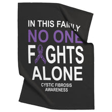 Load image into Gallery viewer, Cystic Fibrosis Awareness Blanket