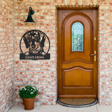 Load image into Gallery viewer, Dachshund Metal Wall Art