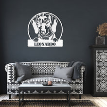 Load image into Gallery viewer, Dachshund Metal Wall Art