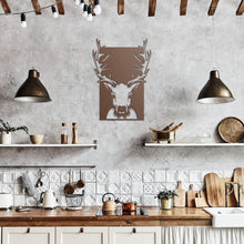 Load image into Gallery viewer, Deer Head Metal Wall Art