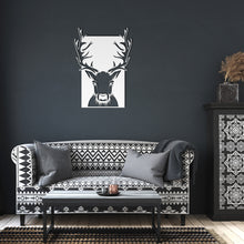 Load image into Gallery viewer, Deer Head Metal Wall Art