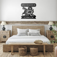 Load image into Gallery viewer, Don't Tread On Me Metal Wall Art