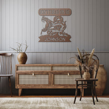 Load image into Gallery viewer, Don't Tread On Me Metal Wall Art