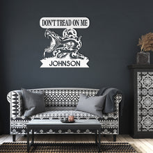 Load image into Gallery viewer, Don't Tread On Me Metal Wall Art
