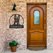 Load image into Gallery viewer, Dutch Shepherd Metal Wall Art