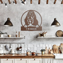 Load image into Gallery viewer, English Springer Spaniel Metal Wall Art