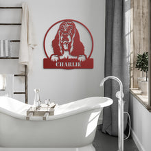 Load image into Gallery viewer, English Springer Spaniel Metal Wall Art