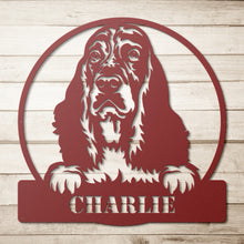 Load image into Gallery viewer, English Springer Spaniel Metal Wall Art