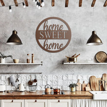 Load image into Gallery viewer, Home Sweet Home Metal Wall Art