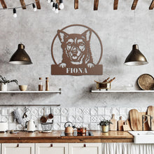 Load image into Gallery viewer, Husky Metal Wall Art