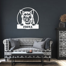 Load image into Gallery viewer, Husky Metal Wall Art