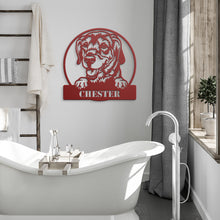 Load image into Gallery viewer, Labrador Retriever Metal Wall Art