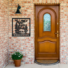 Load image into Gallery viewer, Moose Metal Wall Art