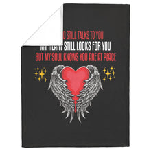 Load image into Gallery viewer, My Mind Still Talks To You Memory Blanket