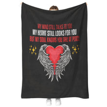 Load image into Gallery viewer, My Mind Still Talks To You Memory Blanket