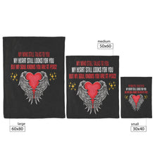 Load image into Gallery viewer, My Mind Still Talks To You Memory Blanket