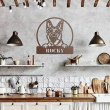 Load image into Gallery viewer, German Shepherd Metal Art