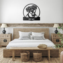 Load image into Gallery viewer, Pit Bull Metal Wall Art
