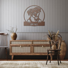 Load image into Gallery viewer, Pit Bull Metal Wall Art