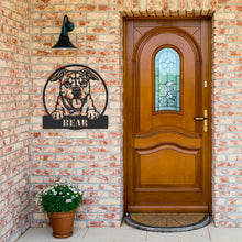 Load image into Gallery viewer, Pit Bull Terrier Metal Wall Art