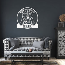 Load image into Gallery viewer, Pit Bull Terrier Metal Wall Art