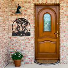 Load image into Gallery viewer, Rottweiler Metal Wall Art