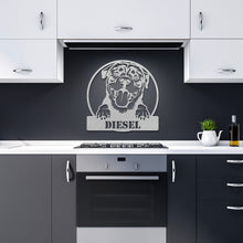 Load image into Gallery viewer, Rottweiler Metal Wall Art
